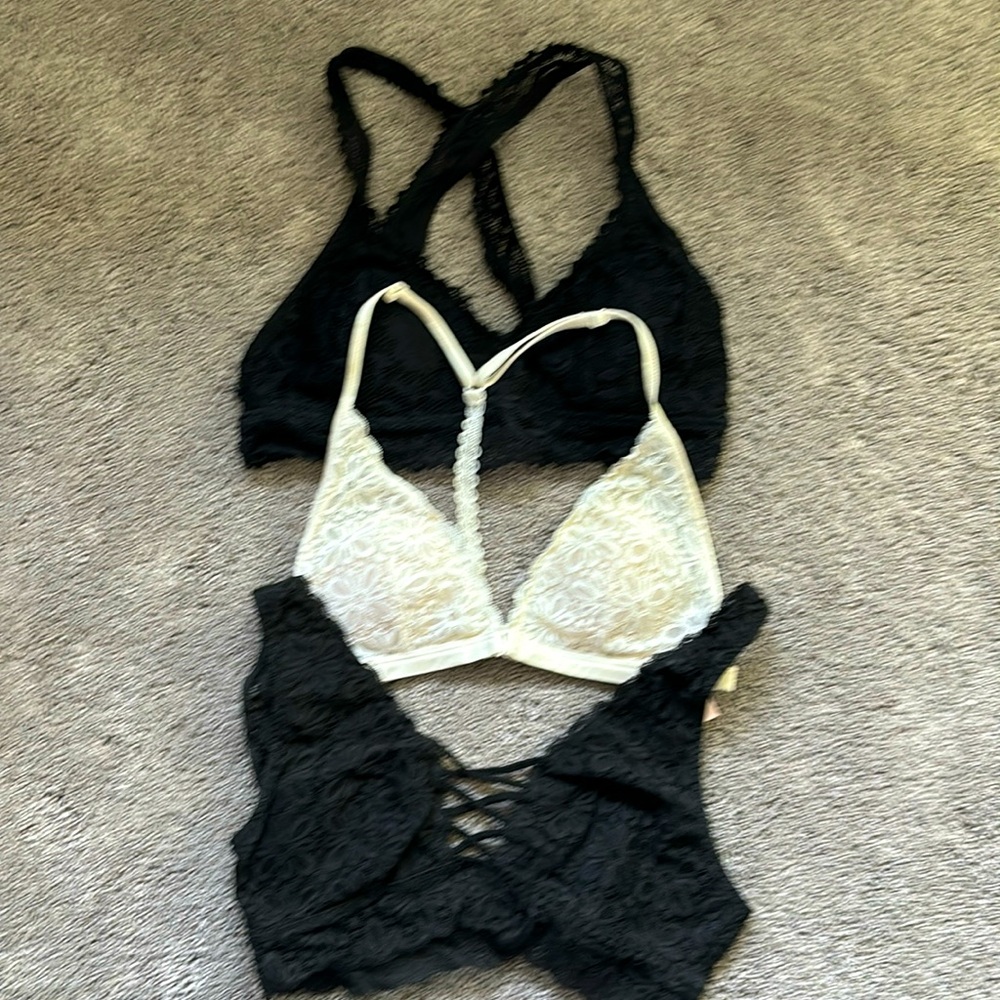 Lot of 3 Bralettes